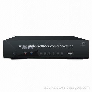 EU HD DVB-T Digital TV Receiver, Supports Media Playback/PVR/Time Shifting/MPEG-4/H.264/MPEG-2